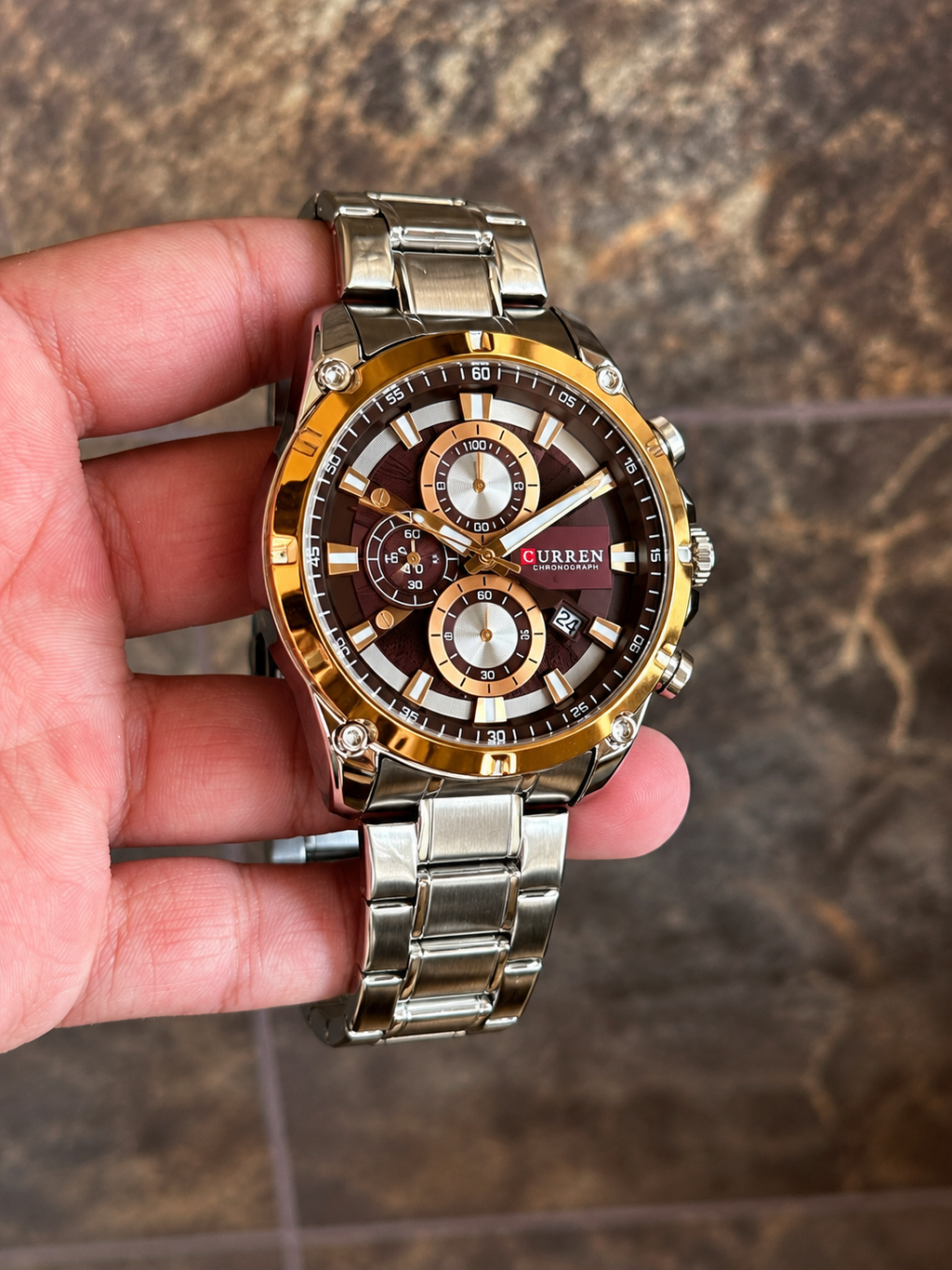 Reloj Curren 8360 – Cobre Clásico