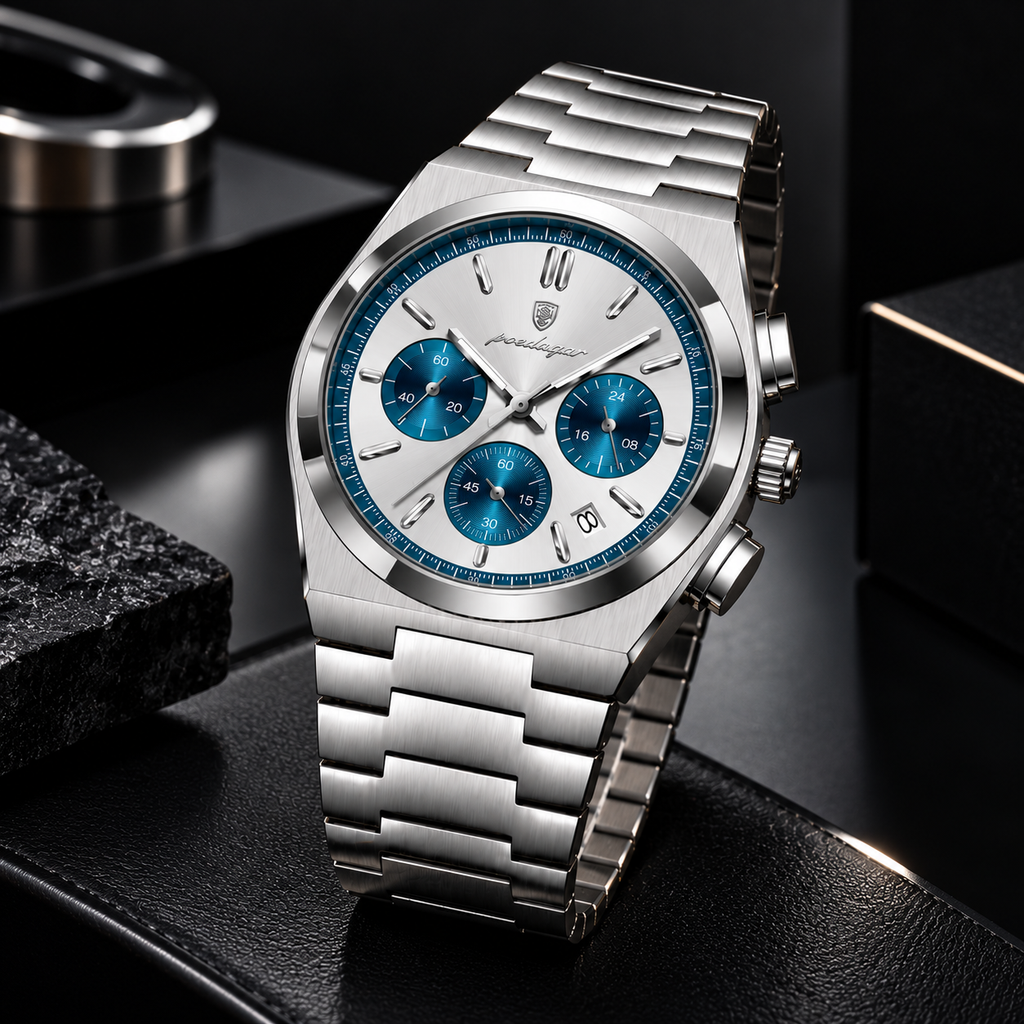 Reloj Poedagar 970 – Silver Ocean