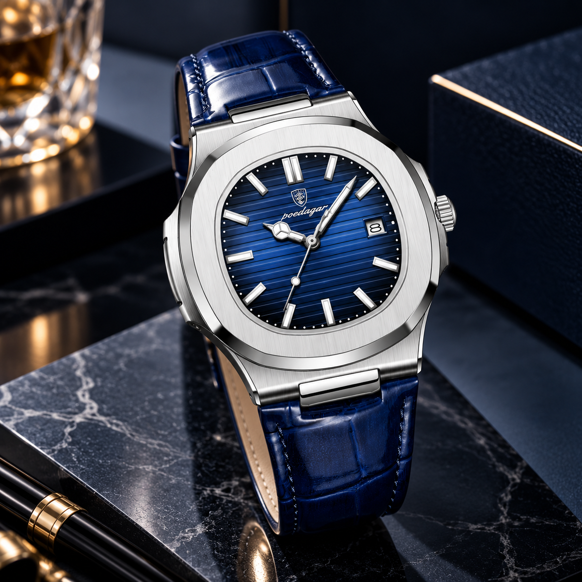 Reloj Poedagar 613 – Legado Blue Rose