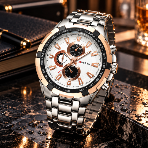 Reloj Curren 8023 – Plata Rose