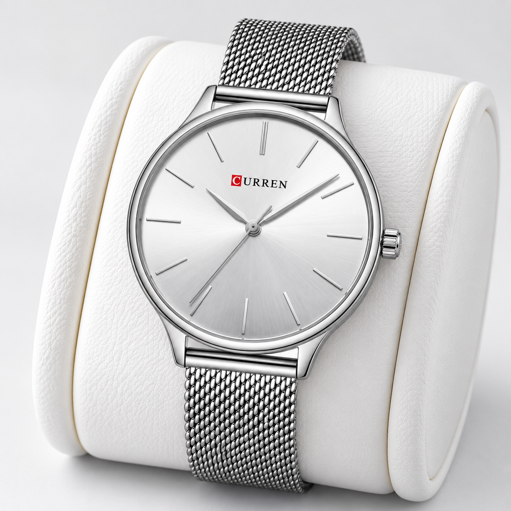 Reloj Curren 9024 – Silver Elegance