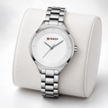Reloj Curren 9015 – Elegancia Plateada