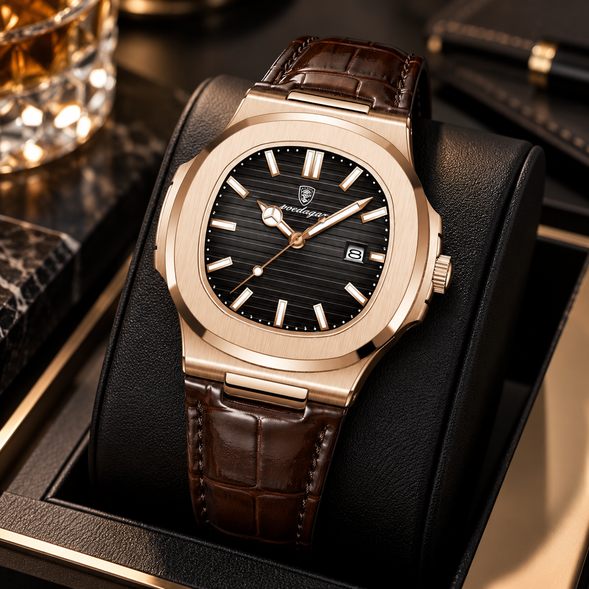 Reloj Poedagar 613 – Legado Black Rose