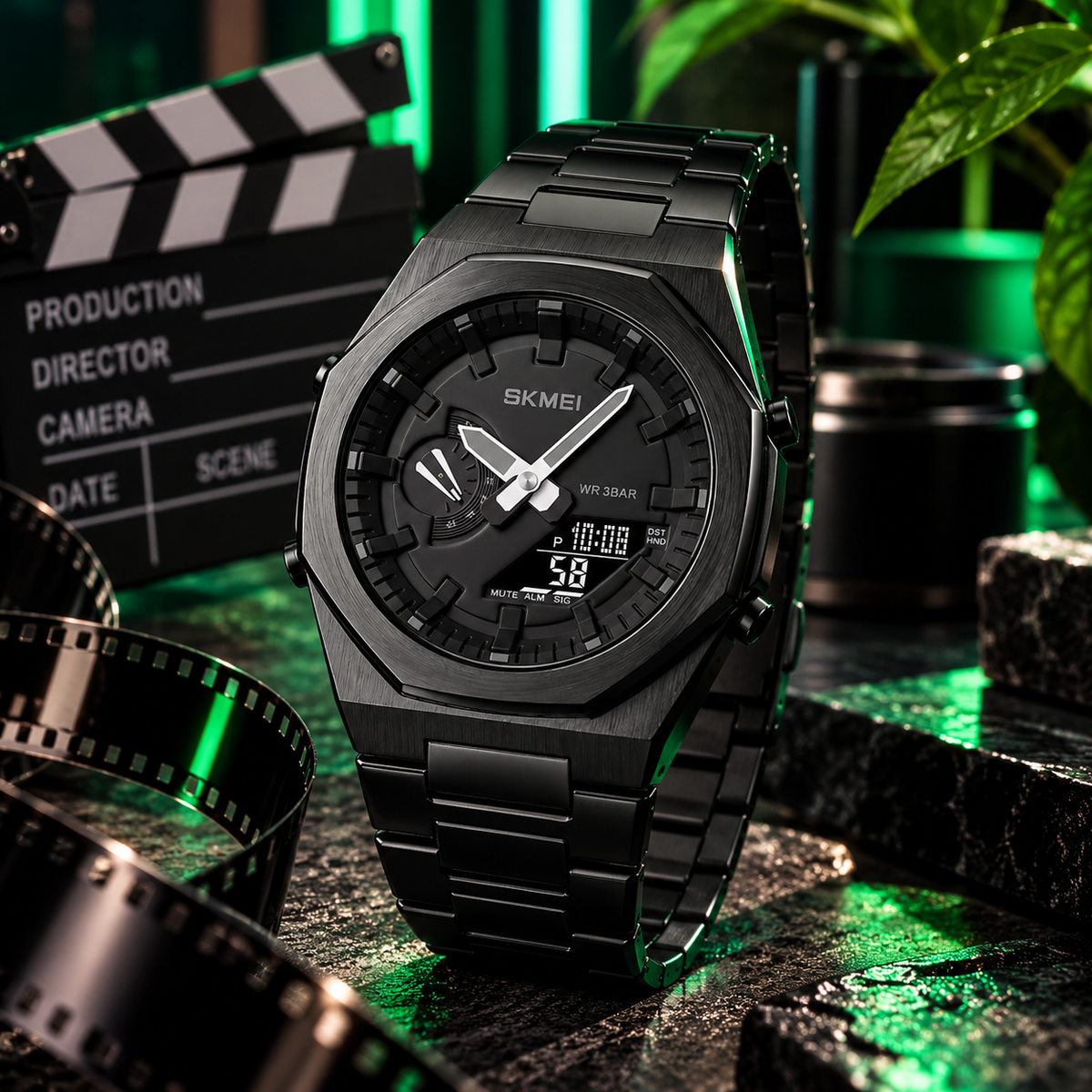 Reloj Skmei 1816 – Black Titanium
