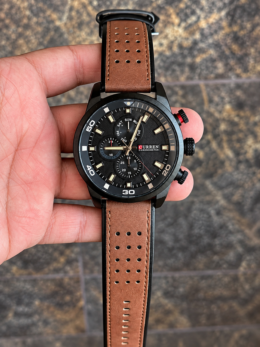 Reloj Curren 8250 – Cobre Negro