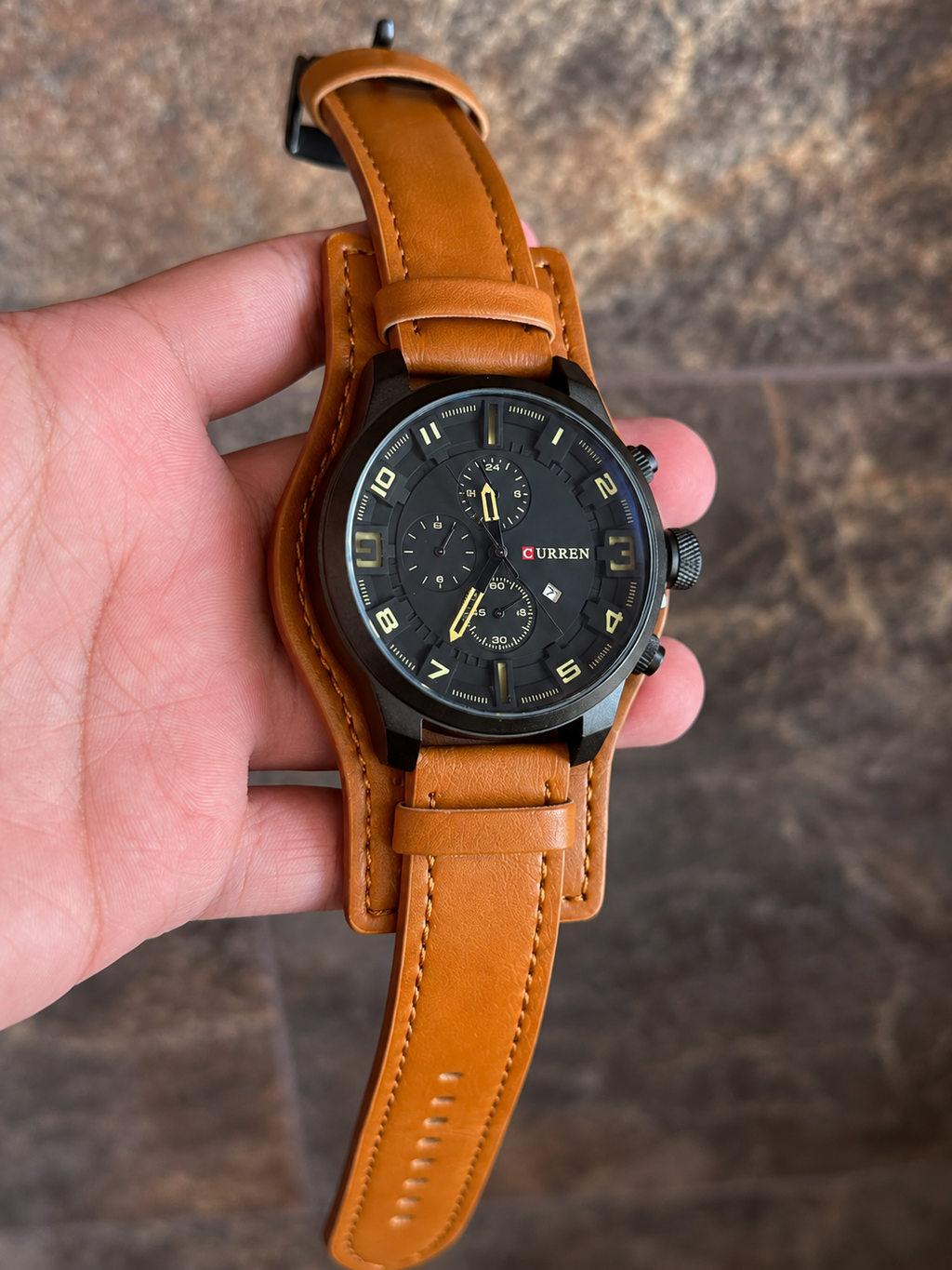 Reloj Curren 8225 – Ámbar Negro