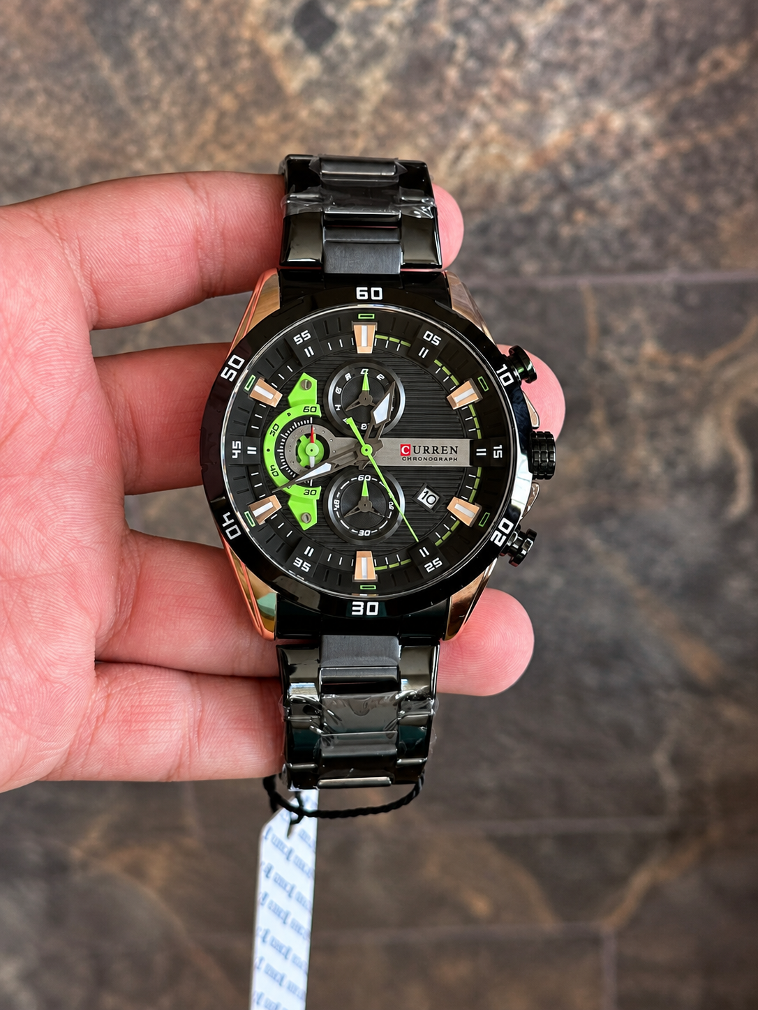 Reloj Curren 8402 – Neón Negro