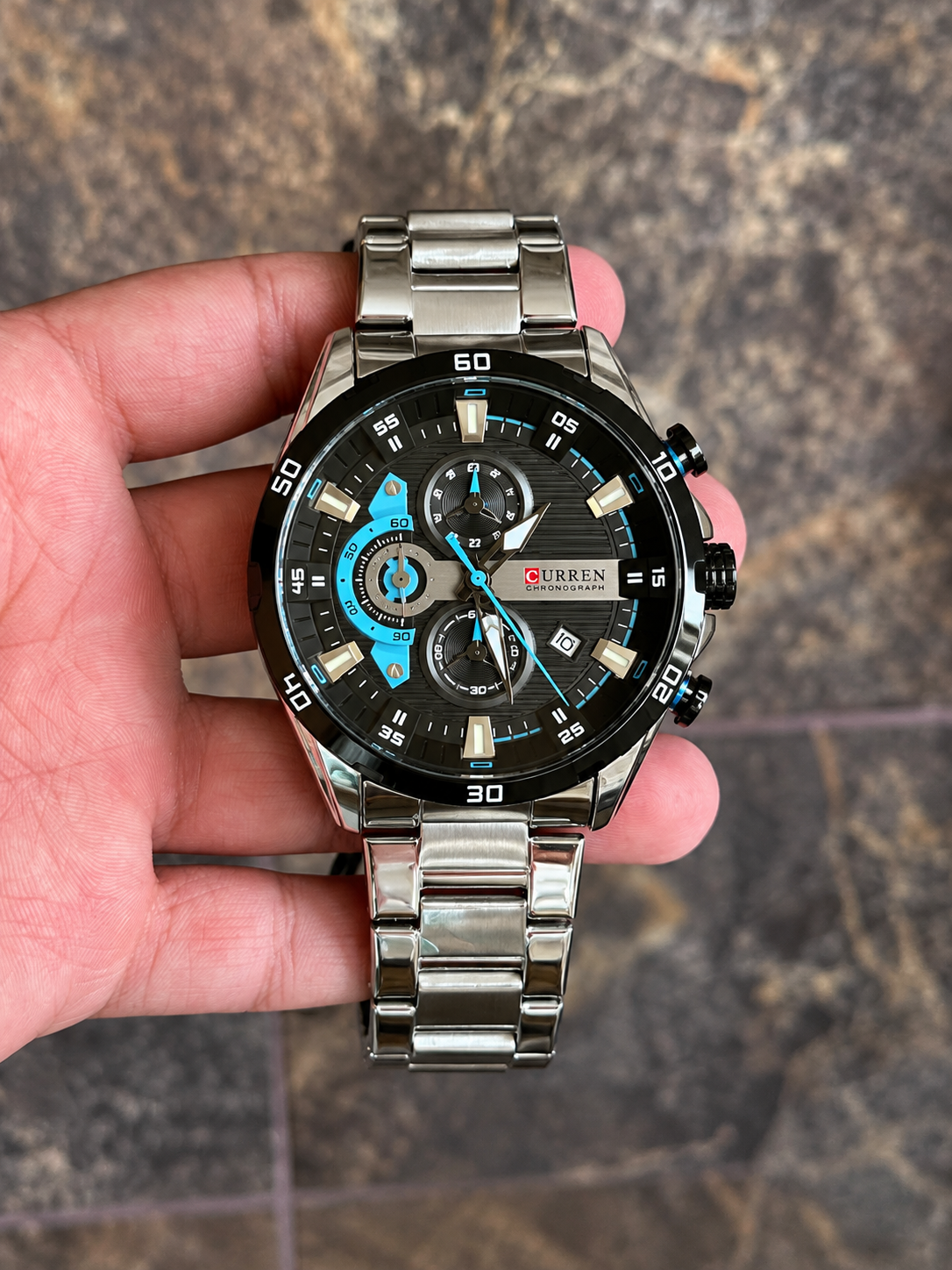 Reloj Curren 8402 – Acero Polar