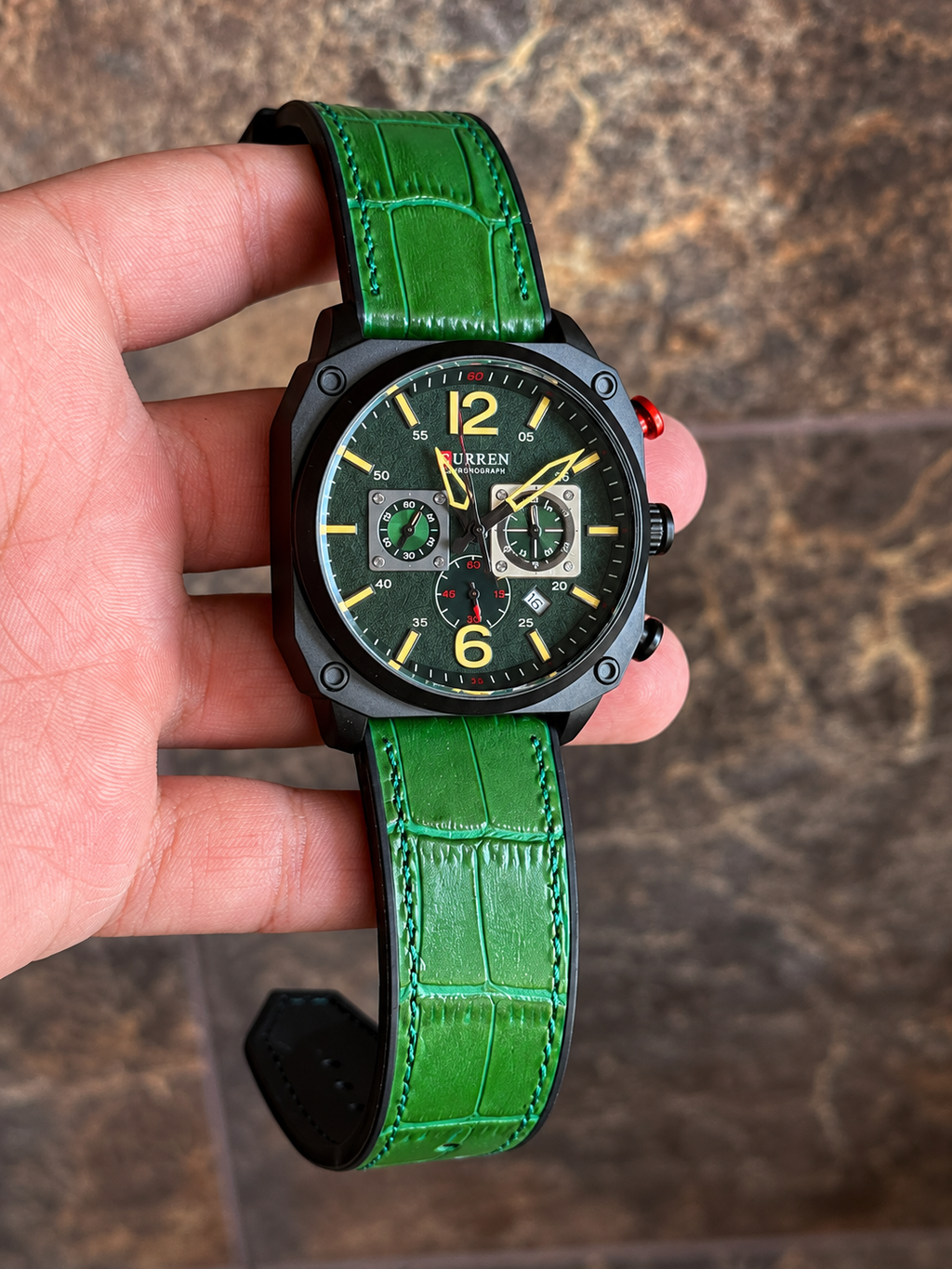 Reloj Curren 8398 – Esmeralda Negro