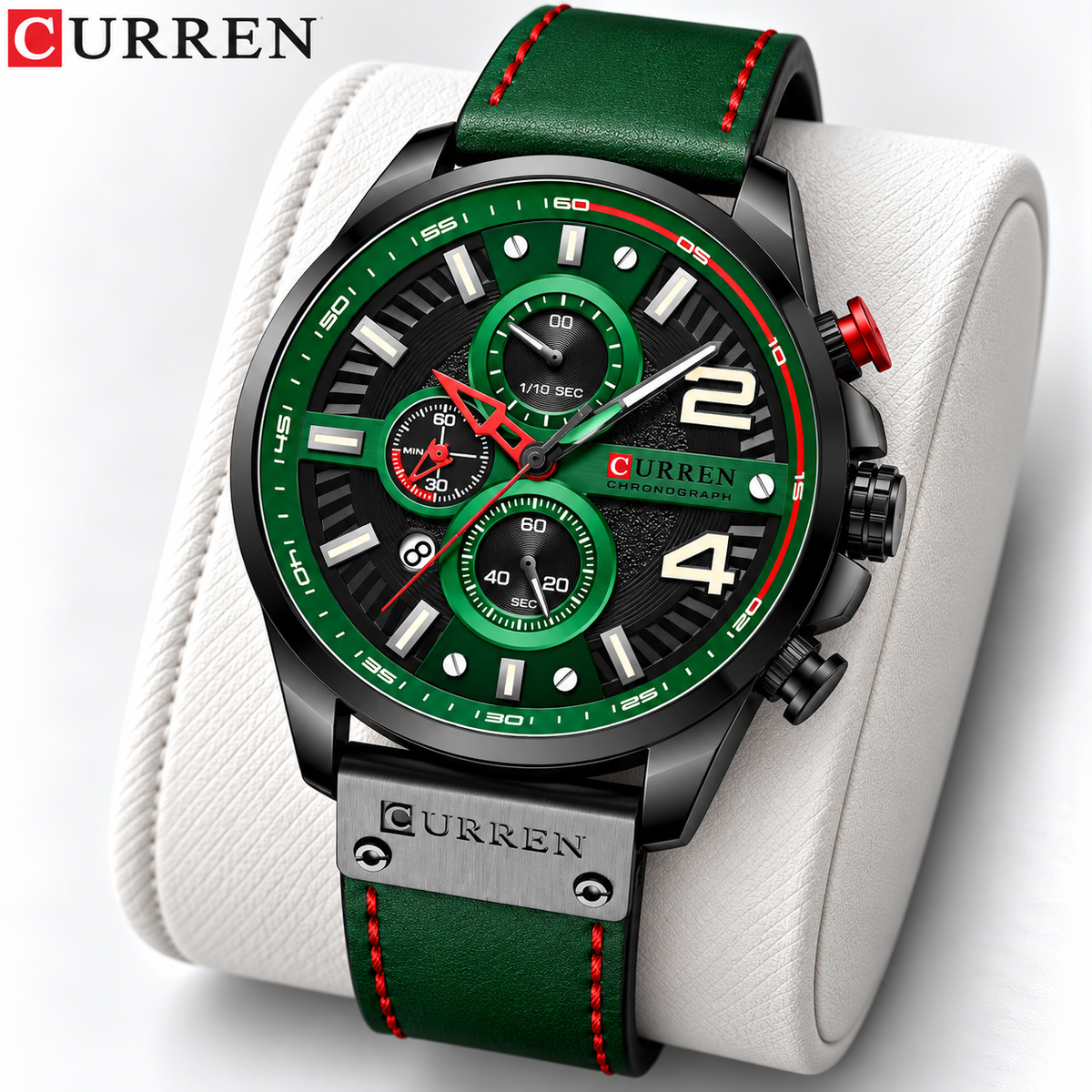 Reloj Curren 8393 – Green Racing