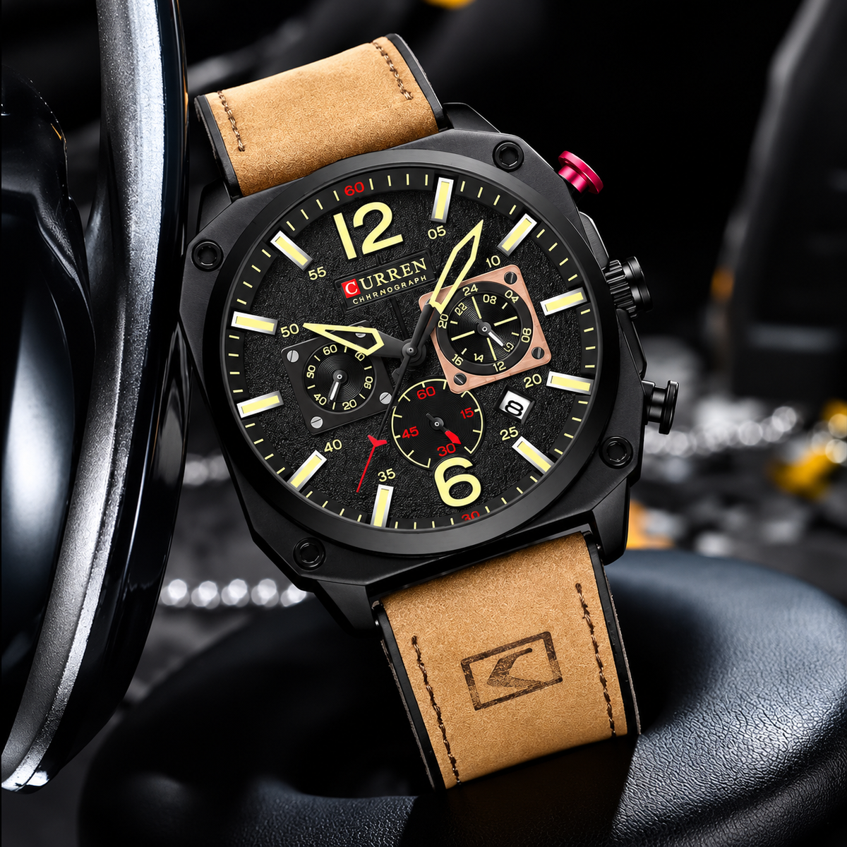Reloj Curren 8398 – Arena Negra