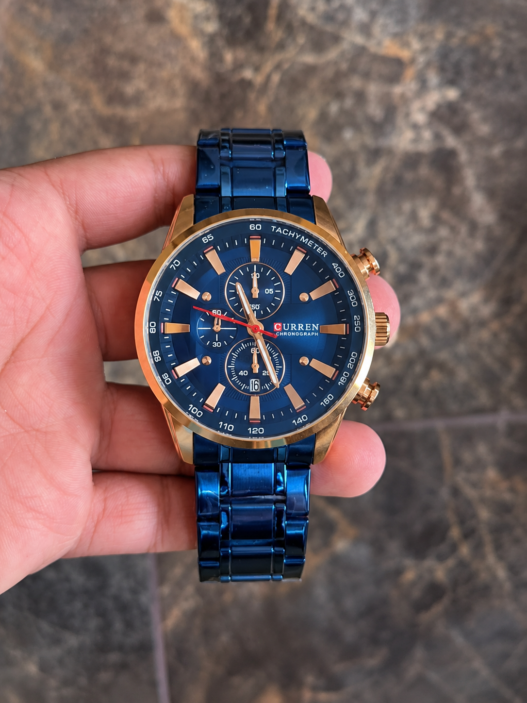 Reloj Curren 8351 – Azul Cobalto