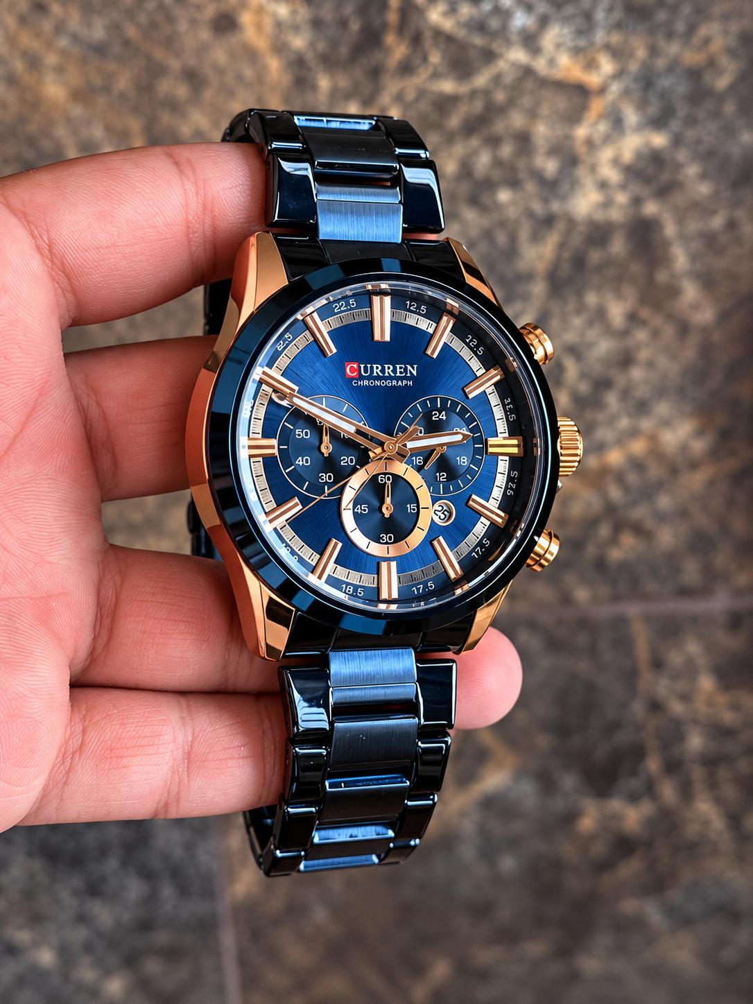Reloj Curren 8355 – Cobalto Rosé