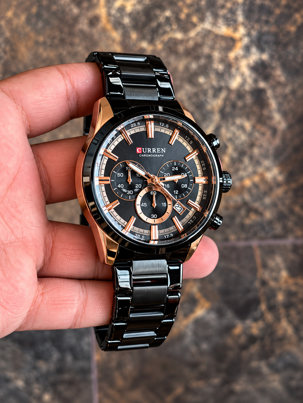 Reloj Curren 8355 – Negro Rosé