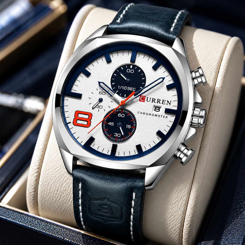 Reloj Curren 8324 – Silver Sport
