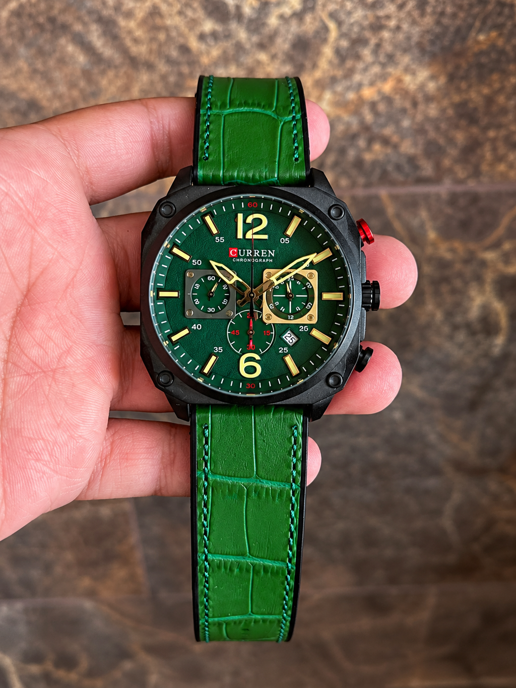 Reloj Curren 8398 – Esmeralda Negro