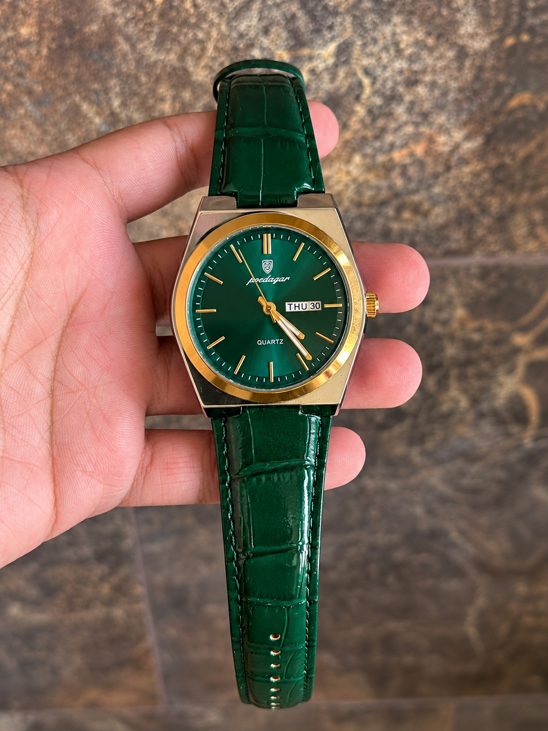 Reloj Poedagar 930 – Emerald Rose