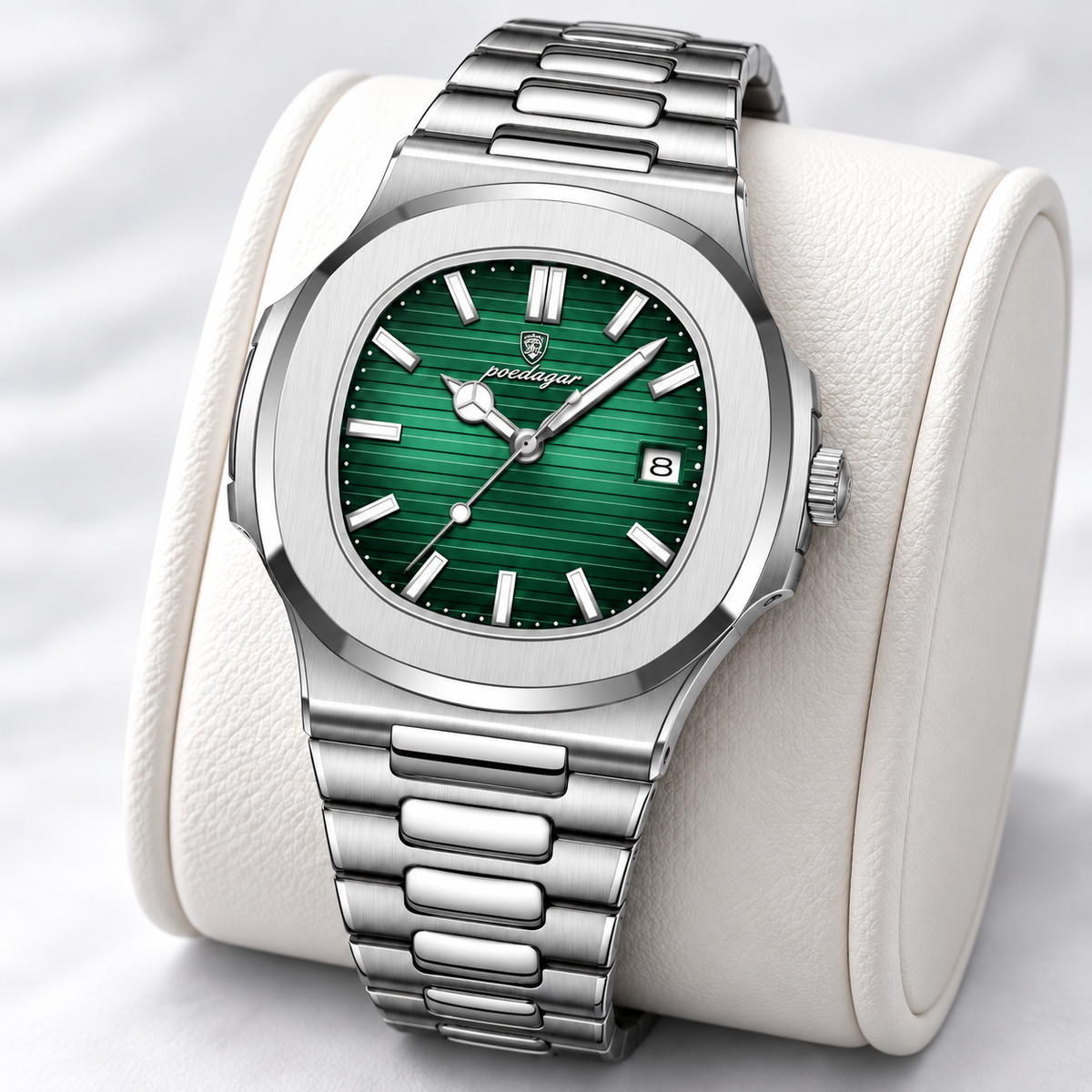 Reloj Poedagar 613 – Emerald Green