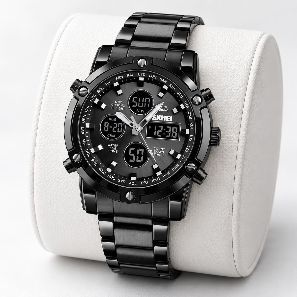 Reloj Skmei 1389 – Black Titanium
