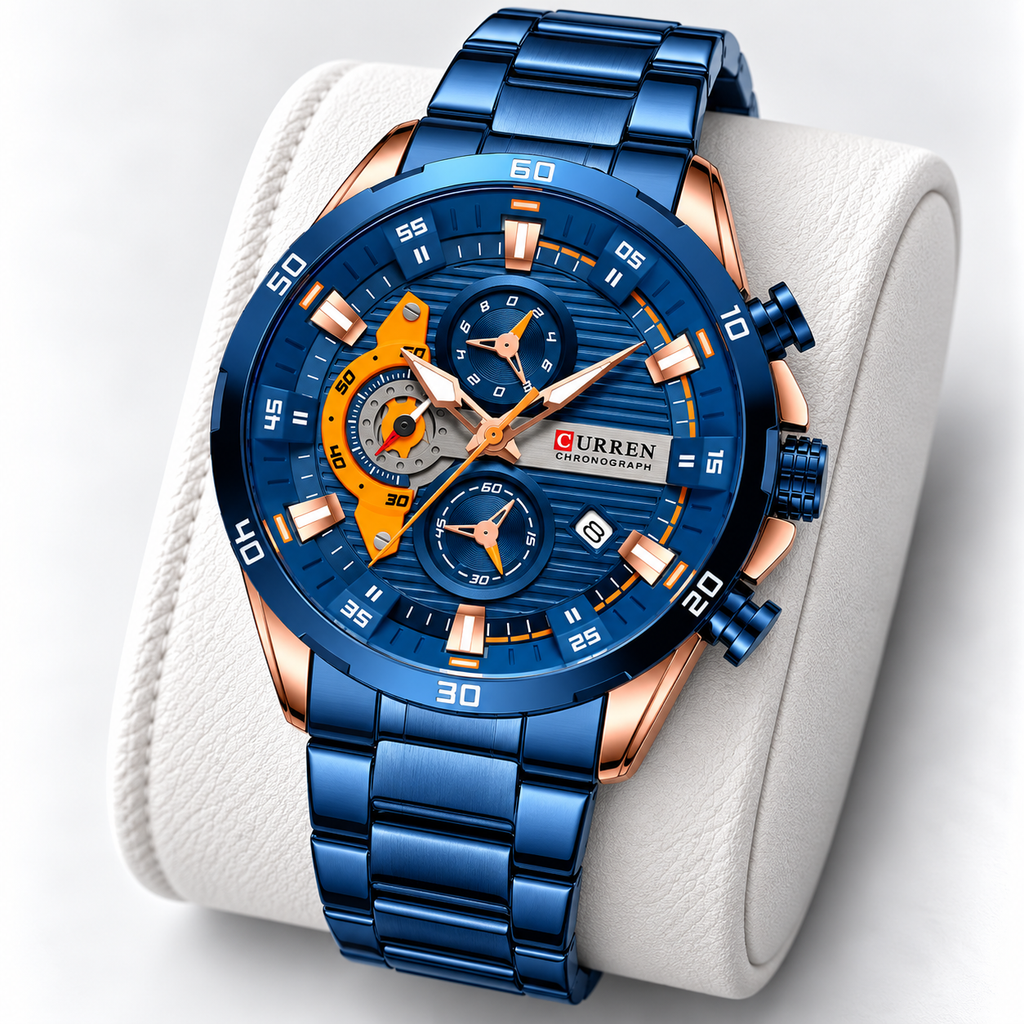 Reloj Curren 8402 – Cobalto Fuego