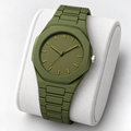 Reloj Minimalista – Verde Oliva