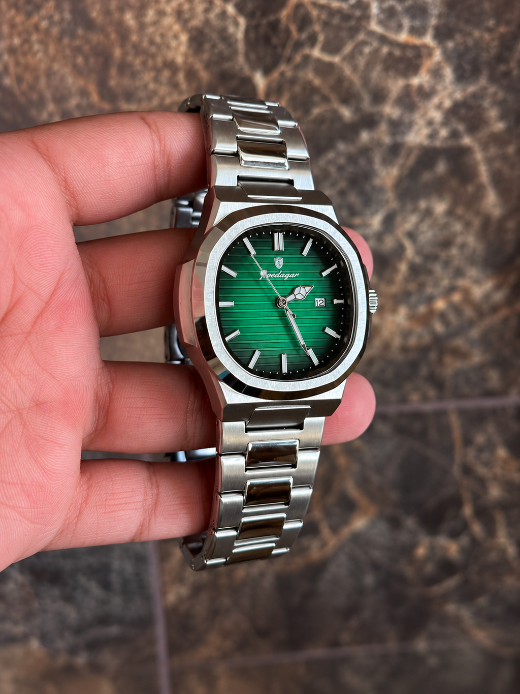 Reloj Poedagar 613 – Emerald Green