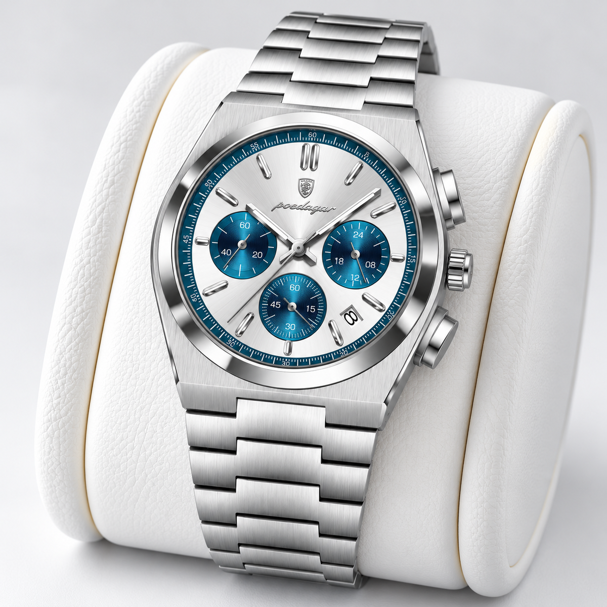 Reloj Poedagar 970 – Silver Ocean