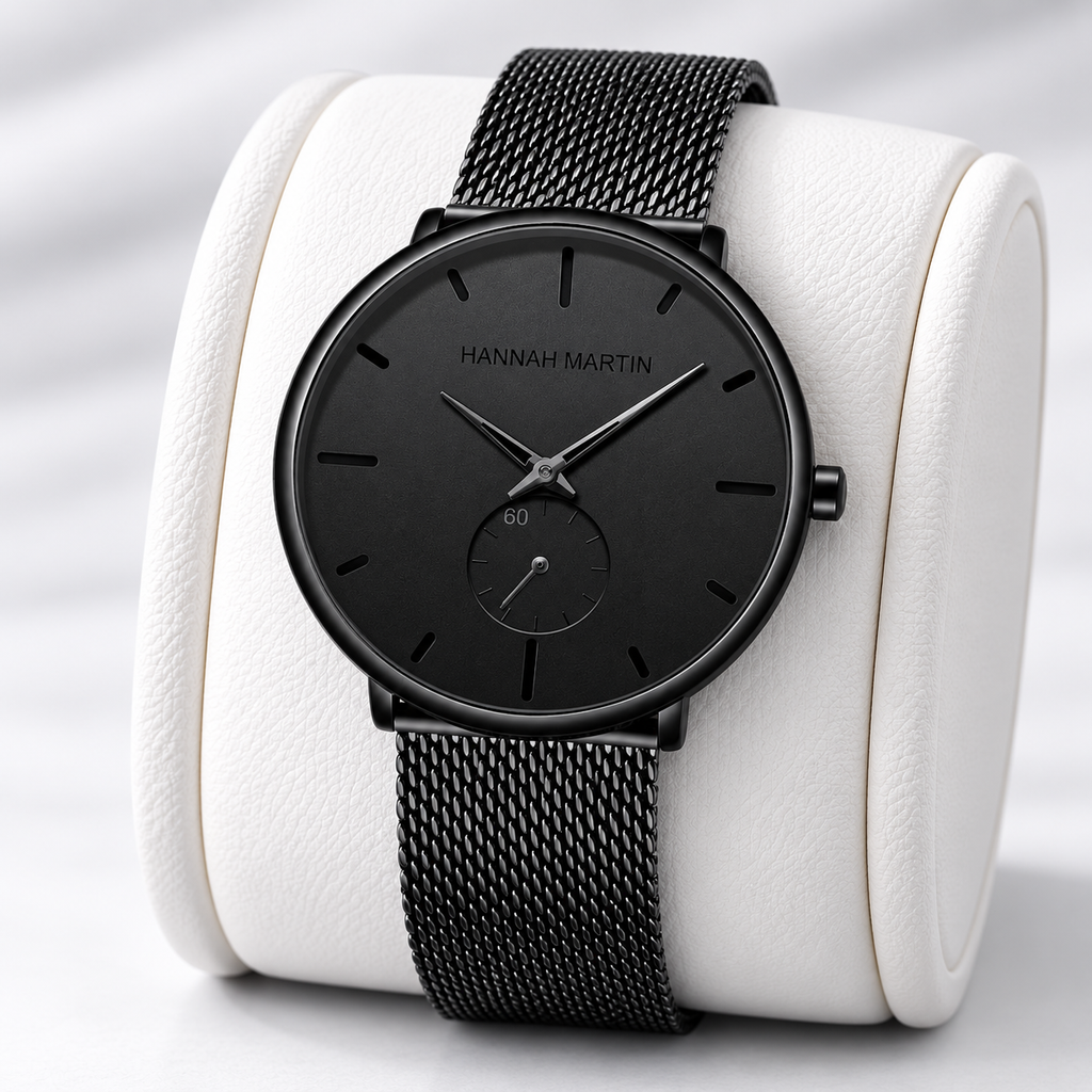 Reloj Hannah Martin 1240 – Black Minimalist