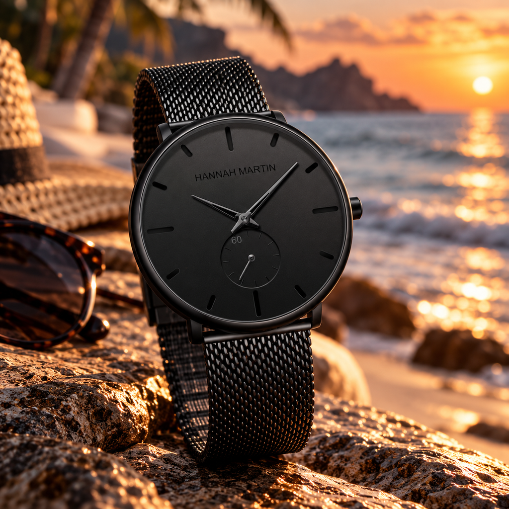 Reloj Hannah Martin 1240 – Black Minimalist