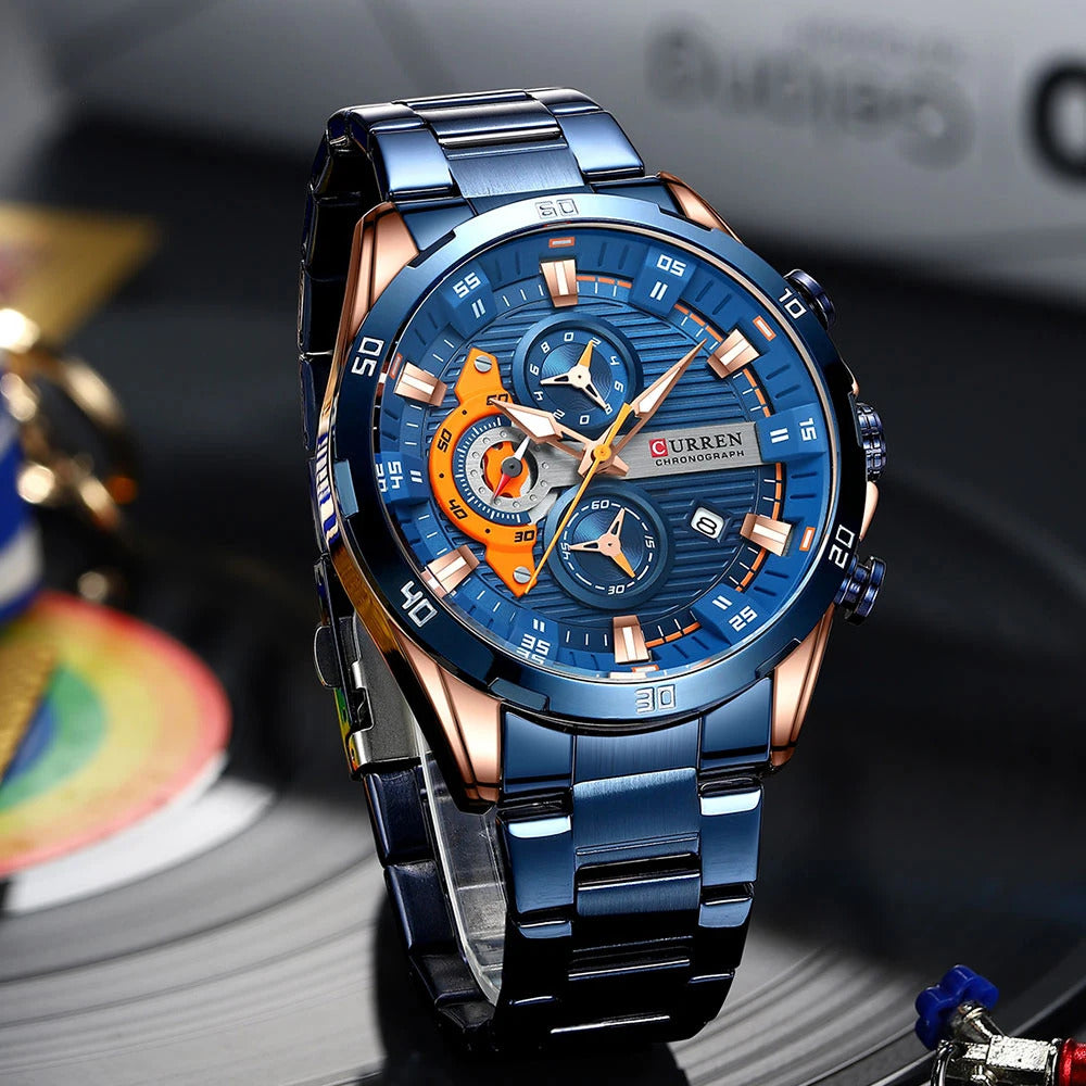 Reloj Curren 8402 – Cobalto Fuego