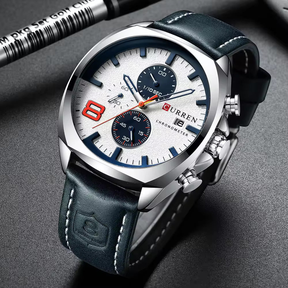 Reloj Curren 8324 – Silver Sport