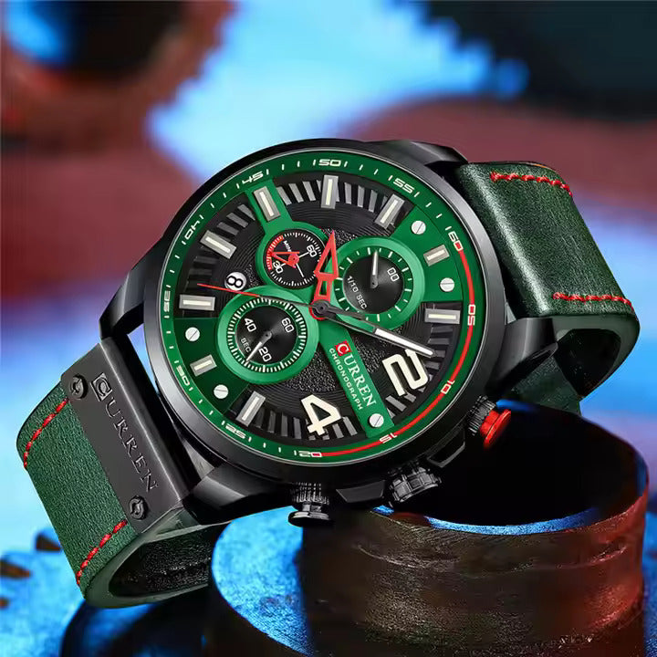 Reloj Curren 8393 – Green Racing