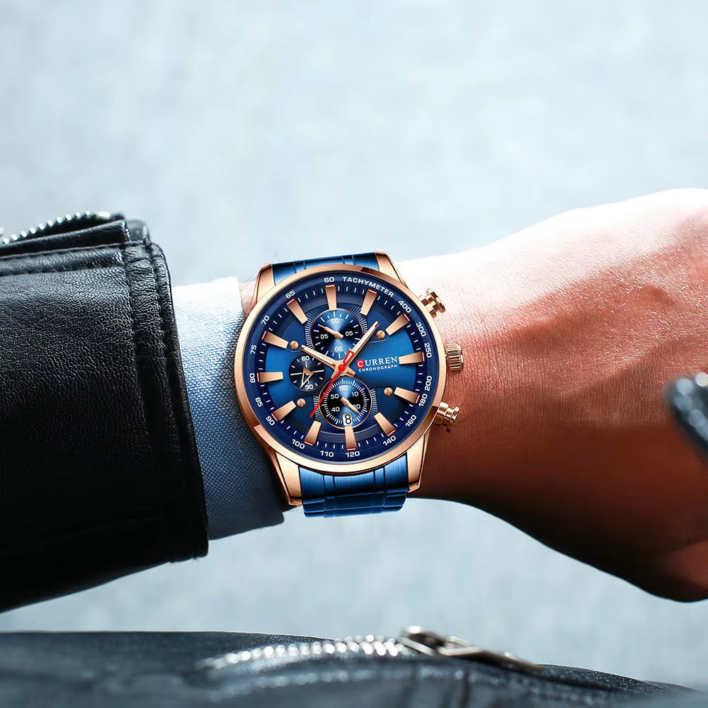 Reloj Curren 8351 – Azul Cobalto