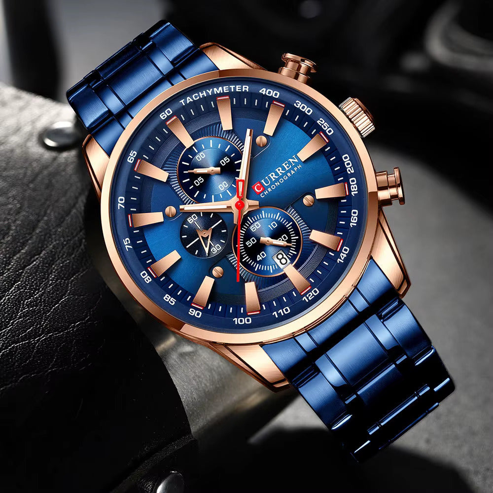Reloj Curren 8351 – Azul Cobalto